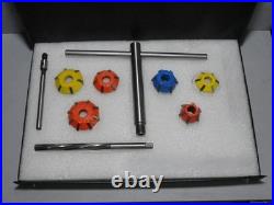 0.945-1.125 30-45-70° Carbide Tipped Valve Seat Cutter Set