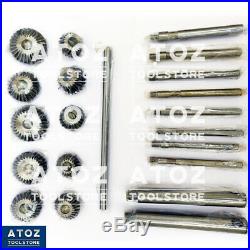 10 Pieces Valve Seat & Face Cutter Set Automotive Industry Leader EXPORT QUALITY