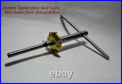 11x VALVE SEAT CUTTER KIT CARBIDE TIPPED CUSTOM MADE 15307075 4 ANGLES CUT