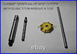 11x VALVE SEAT CUTTER KIT CARBIDE TIPPED CUSTOM MADE 15307075 4 ANGLES CUT
