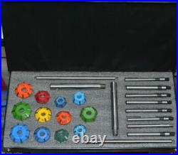 12 Pcs Carbide Tipped Valve Seat Cutter Kit Small Block Heads Best
