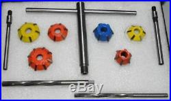 12 Pcs Carbide Tipped Valve Seat Cutter Kit Without Box @us