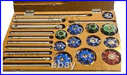 12 Pcs Engine Valve Seat Carbide Face Cutters Set 30, 45, 70/20 Bore Degree