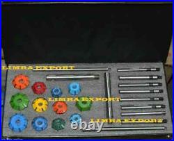 12x Large Carbide Mounted Valve Seat Cutter Set 30 45 70 (20 Degrees) 3 ANGLE