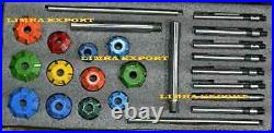 12x Large Carbide Mounted Valve Seat Cutter Set 30 45 70 (20 Degrees) 3 ANGLE