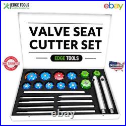 12x Large Carbide Mounted Valve Seat Cutter Set 30 45 70 (20 Degrees) USA TOOLS