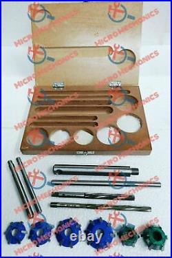 12x Valve Seat Cutter Kit Carbide Tipped With HSS Reamers Fast & Economical