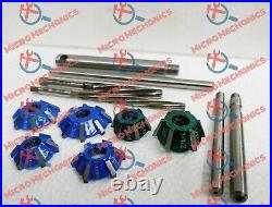 12x Valve Seat Cutter Kit Carbide Tipped With HSS Reamers Fast & Economical