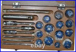 14 PCS Valve SEAT Cutter KIT Carbide Tipped with 3 Stems 3 REMR 2 DRV ARBOURS