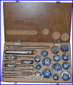 14 PCS Valve SEAT Cutter KIT Carbide Tipped with 3 Stems 3 REMR 2 DRV ARBOURS