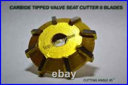 14x CHEVY 350 Small Block Heads VALVE SEAT CUTTER KIT 3 ANGLE CUT CARBIDE TIPPED