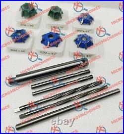 14x Valve Seat Cutter Kit Carbide Tipped With HSS Reamers Fast & Economical
