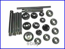 15 Piece Valve Seat & Face Cutter Set Of 15 Pcs Carbon Steel With Metal Box 15 Piece Valve Seat & Face Cutter Set Of 15 Pcs Carbon Steel With Metal Box