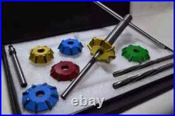 17x3 Angle Cut VALVE SEAT CUTTER KIT 30MM-35MM 30-45-60Deg CARBIDE TIPDD BEST