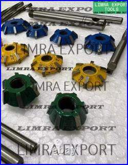 17xCHEVY 350Small Block Heads VALVE SEAT CUTTER KIT3ANGLE CUT CARBIDETIPPED BEST