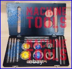 17xCHEVY SBC ALUMINIUM HEADS VALVE SEAT CUTTER KIT3ANGLE CUT CARBIDE TIPPED BEST