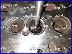 17x 3AC VALVE SEAT CUTTER CARBIDE TIPPED 3 ANGLE CUT CUSTOM MADE 30-45-60 DEGREE