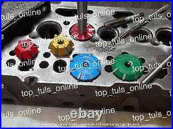 17x 4 Angle Cut Valve Seat Cutter Kit Carbide Tipped 70°-30°-45°-20° CUSTOM MADE