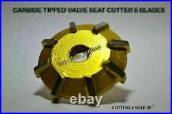 17x Big Block Ford 429 Head Valve seat Cutter Set Carbide Tipped 3 Angle Cut