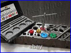 17x CHEVERLET 350 Small Block Heads VALVE SEAT CUTTER KIT 3 ANGLE CUT MODIFIED