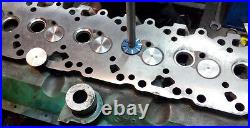 17x CHEVY 350 HEADS MODIFIED LARGER VALVE SEAT CUTTER SET 3 ANGLES CUT