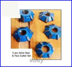 17x CHEVY 350 Small Block Series Head VALVE SEAT CUTTER KIT 3 ANGLE CUT CARBIDE