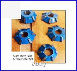17x CHEVY 350 Small Block Series Head VALVE SEAT CUTTER KIT 3 ANGLE CUT CARBIDE