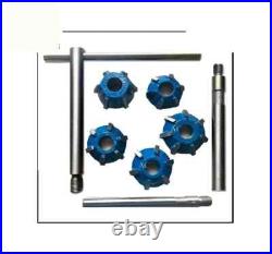 17x CHEVY 350 Small Block Series Head VALVE SEAT CUTTER KIT 3 ANGLE CUT CARBIDE