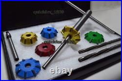 17x Chevy Vortec Heads 3 Angle Valve Seat Cutter Kit 30-45-60