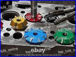 17x KAWASAKI KX 250F 2011 & UP VALVE SEAT CUTTER KIT CARBIDE TIPPED 3 ANGLES CUT 17x KAWASAKI KX 250F 2011 & UP VALVE SEAT CUTTER KIT CARBIDE TIPPED 3 ANGLES CUT
