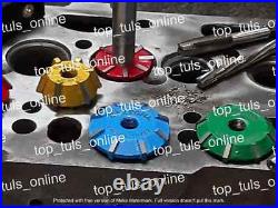 17x YAMAHA YZ450F 3rd-6th Gen 2003-17 3 Angel 30-45-60 VALVE SEAT CUTTER CARBIDE 17x YAMAHA YZ450F 3rd-6th Gen 2003-17 3 Angel 30-45-60 VALVE SEAT CUTTER CARBIDE