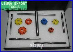 19x 4 Angle Cut Valve Seat Cutter Kit Chevy, Ford 2.02 -1.600 30-45-60-70