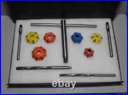 19x 4 Angle Cut Valve Seat Cutter Kit Chevy, Ford 2.02 -1.600 30-45-60-70