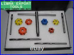 19x 4 Angle Cut Valve Seat Cutter Kit Chevy, Ford 2.02 -1.600 30-45-60-70