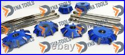 19x 4 Angle Cut Valve Seat Cutter Kit Chevy, Ford 2.02 -1.600 30-45-60-70