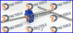 19x 4 Angle Cut Valve Seat Cutter Kit Chevy, Ford 2.02 -1.600 30-45-60-70