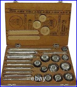 20 Pcs Carbide Steel Carbide Tipped Valve Seat Cutter