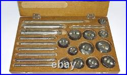 20 Pcs Carbide Steel Carbide Tipped Valve Seat Cutter