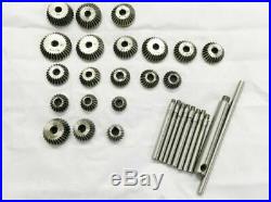 20 Piece Valve Seat & Face Cutter Set Of 20 Pcs Carbon Steel With Metal Box