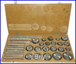 21 Piece Valve Seat & Face Cutter Set- 21 Cutter, 9 Guide, 2 Handle With Box