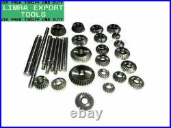 21 Piece Valve Seat & Face Cutter Set Of 21 Pcs Carbon Steel With Metal Box