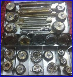 21 Valve Seat Cutter Set High Carbon Steel 1.3/16 To 2.1/8 @$
