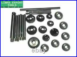 21 pcs Valve Seat & Face Cutter Set With Metal Box Best Quality In India HD HQ