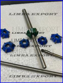 23x 3 ANGLES CUT VALVE SEAT CUTTER KIT CARBIDE TIPPED BOXED new BEST