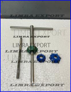 23x 3 ANGLES CUT VALVE SEAT CUTTER KIT CARBIDE TIPPED BOXED new BEST