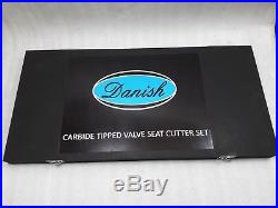 24x CARBIDE TIPPED VALVE SEAT CUTTER KIT SMALL BLOCK HEADS