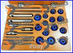 24x Carbide Tipped Valve Seat Cutter Set For Motorcycles With Reamers & Guides