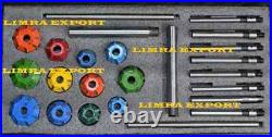 24x VALVE SEAT CUTTER KIT CARBIDE TIPPED KIA, RENAULT, CITRON, MAZDA, TOYOTA, NISSAN