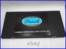 24x VALVE SEAT CUTTER KIT CARBIDE TIPPED KTM, HONDA, KAWASAKI, HYOSUNG HEADS BOXED 24x VALVE SEAT CUTTER KIT CARBIDE TIPPED KTM, HONDA, KAWASAKI, HYOSUNG HEADS BOXED