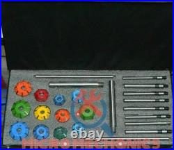 24x VALVE SEAT CUTTER SET CARBIDE TIPPED CHEVY, FORD, CLEAVLAND, MOPAR, HEMI, CHRYSLR